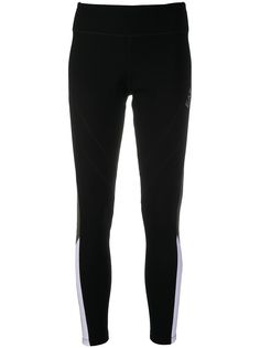 Ea7 Emporio Armani легинсы в стиле колор-блок с логотипом
