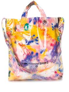 Comme Des Garçons Shirt сумка на плечо с абстрактным принтом