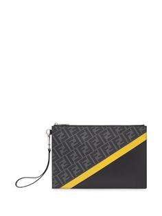 Fendi клатч с логотипом FF
