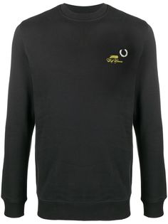 Raf Simons X Fred Perry джемпер с логотипом