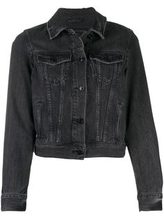 AllSaints джинсовая куртка узкого кроя