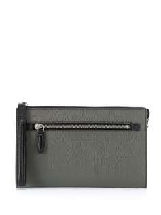 Salvatore Ferragamo фактурный клатч