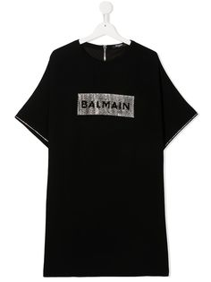 Balmain Kids футболка с логотипом