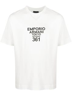 Emporio Armani футболка с надписью