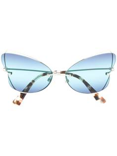 Valentino Eyewear солнцезащитные очки в оправе бабочка