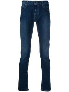 Emporio Armani узкие джинсы низкой посадки