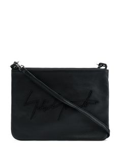 Discord Yohji Yamamoto сумка Signature Satchel с логотипом