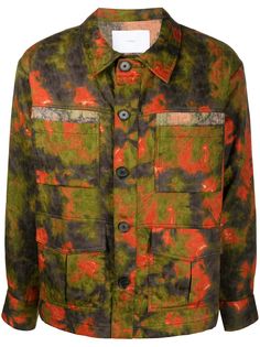 Goodfight куртка-рубашка с абстрактным принтом
