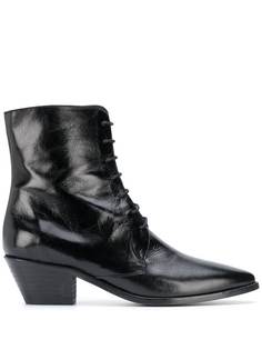 Zadig&Voltaire ботильоны Tyler на шнуровке