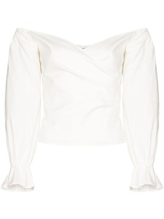 Reformation блузка Ristretto с открытыми плечами