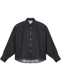 FENTY укороченная джинсовая рубашка оверсайз