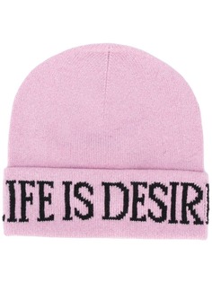 Alberta Ferretti трикотажная шапка бини Life Is Desire