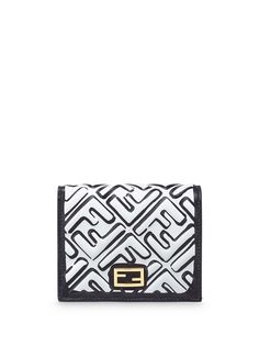 Fendi кошелек с логотипом FF из коллаборации с Joshua Vides