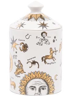 Fornasetti свеча Astronomici Bianco