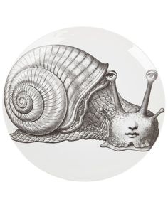 Fornasetti тарелка с рисунком