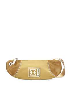 Chanel Pre-Owned поясная сумка 2005-2006 годов с логотипом CC