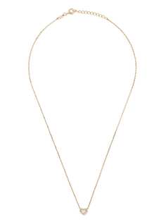 AS29 золота цепочка на шею Miami Heart с бриллиантами и жемчугом