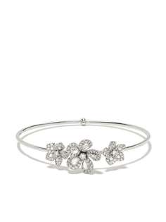 David Morris золотой браслет Miss Daisy Triple Flower с бриллиантами