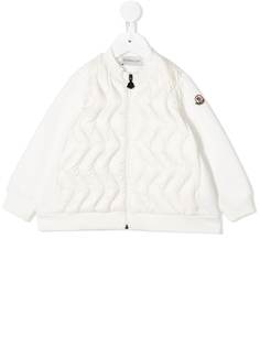 Moncler Enfant бомбер со вставками