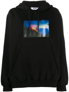 MSGM худи с графичным принтом