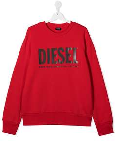 Diesel Kids свитер с логотипом