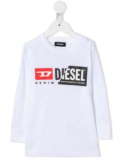 Diesel Kids футболка с логотипом