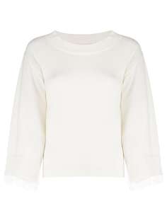 See by Chloé джемпер с кружевными вставками