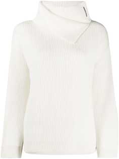 Brunello Cucinelli кашемировый джемпер в рубчик