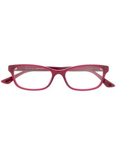 Gucci Eyewear очки в прямоугольной оправе