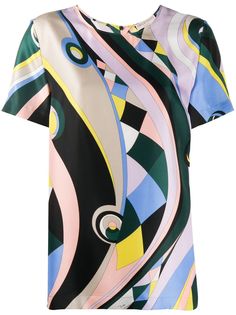 Emilio Pucci топ с принтом