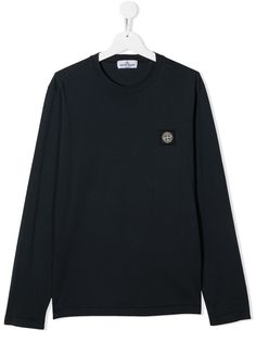 Stone Island Junior топ с длинными рукавами