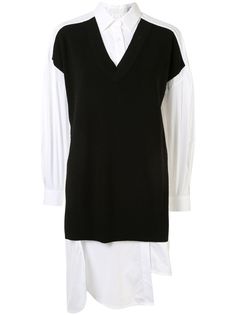 Enföld рубашка оверсайз в стиле колор-блок