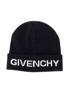 Givenchy Kids шапка бини с логотипом