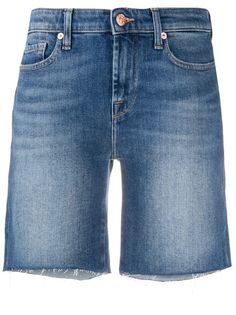 7 For All Mankind джинсы Easy с необработанными краями