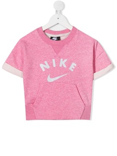 Nike Kids футболка с карманом-муфтой