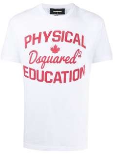 Dsquared2 футболка с принтом Physical Education