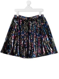 Emilio Pucci Junior юбка с вышивкой