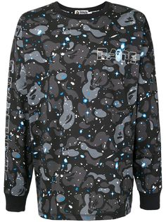 A BATHING APE® толстовка с камуфляжным принтом Bape