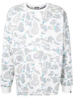 A BATHING APE® футболка с камуфляжным принтом