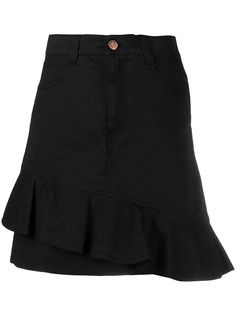 See by Chloé джинсовая юбка мини асимметричного кроя