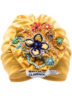 MaryJane Claverol декорированный тюрбан Canaria с бисером