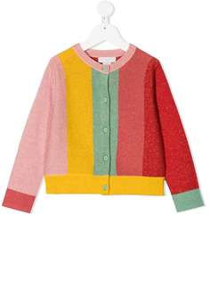 Stella McCartney Kids кардиган в полоску