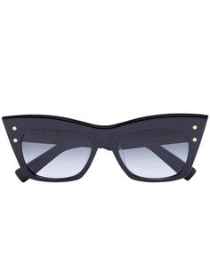 Balmain Eyewear солнцезащитные очки B-II в оправе кошачий глаз