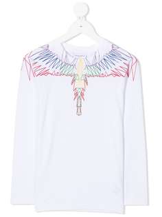 Marcelo Burlon County Of Milan Kids футболка с принтом Wings