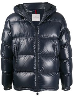 Moncler пуховик с капюшоном