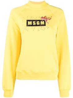 MSGM толстовка с логотипом
