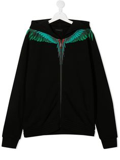 Marcelo Burlon County Of Milan Kids худи на молнии с принтом