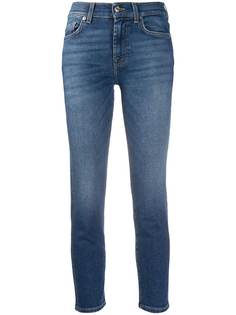 7 For All Mankind укороченные джинсы кроя слим