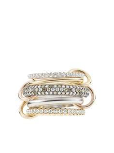 Spinelli Kilcollin кольцо Leo из розового, желтого и белого золота