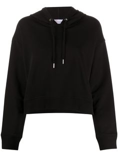 RED Valentino худи с отделкой из тюля